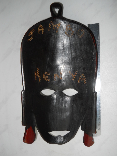 Фото 7. Африканская Кенийская маска из дерева