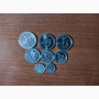 Продам грузинські монети театрі та ларі ціна за всі