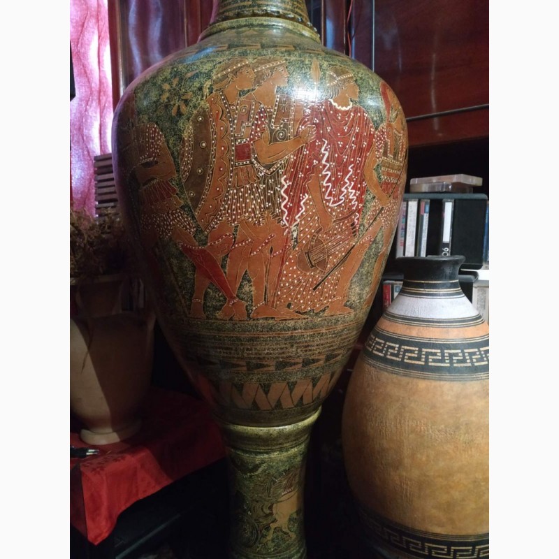 Фото 5. Напольная ваза из трех частей, разборная 145 см.Ручная работа.Греция