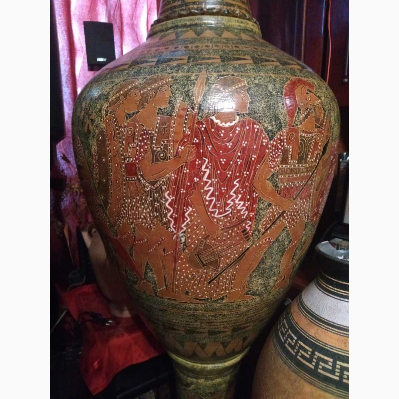Фото 6. Напольная ваза из трех частей, разборная 145 см.Ручная работа.Греция