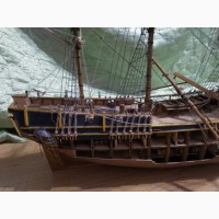 Продам модель корабля, парусника, 5000