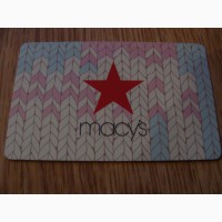 Карточка подарочная Macy’s