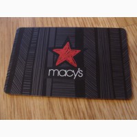 Карточка подарочная Macy’s