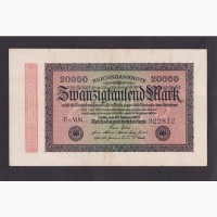 20 000 марок 1923г. P-MM. 922812. Германия