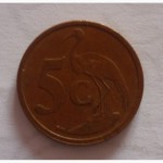 5 центов ЮАР 2004