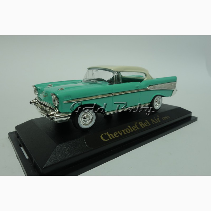 Фото 8. Коллекционная модель машинки Chevrolet Bel Air 1957 1:43