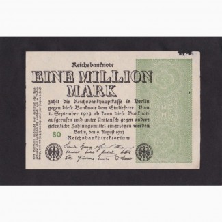 1 000 000 марок 1923г. Германия. SO