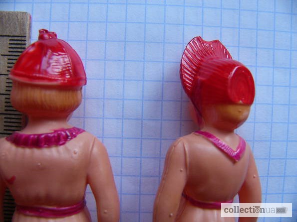 Фото 3. Старинные Целлулоидные куклы 2 шт. по 8см. мальчик и девочка 20-30годы