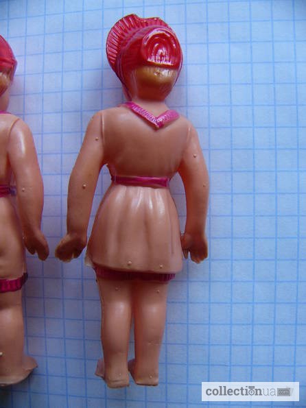 Фото 4. Старинные Целлулоидные куклы 2 шт. по 8см. мальчик и девочка 20-30годы