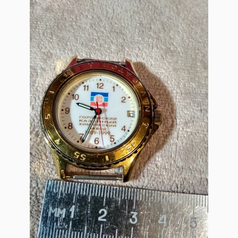 Фото 4. Продам часы мужские, редкие с логотипом разрушенного предприятия Горловки