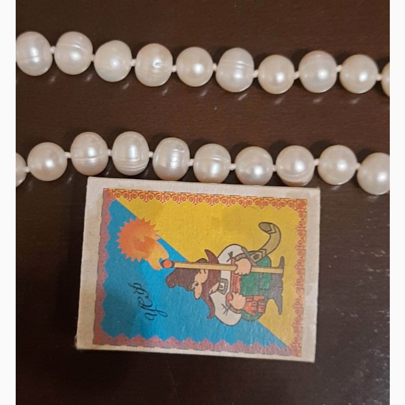 Фото 3. Продам намисто натуральні перли у подарунковій коробочці
