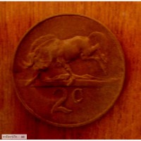 2 цента ЮАР 1965