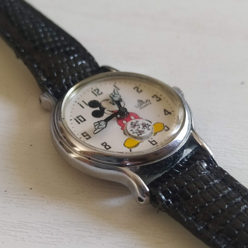 Фото 6. Вінтажний жіночий кварцовий годинник LORUS Micky Mouse. WALT DISNEY COMPANY