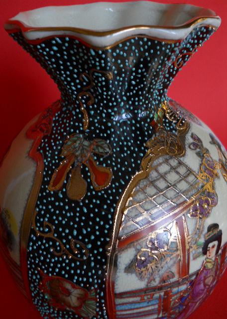 Фото 11. Винтажная Китайская интерьерная ваза для цветов