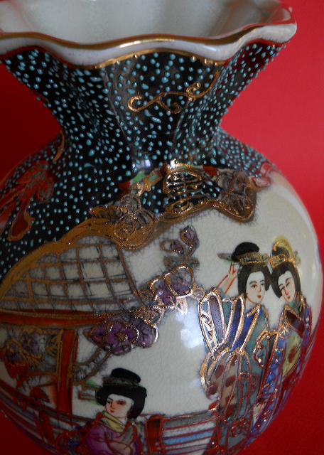Фото 12. Винтажная Китайская интерьерная ваза для цветов