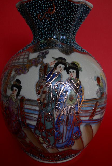 Фото 13. Винтажная Китайская интерьерная ваза для цветов