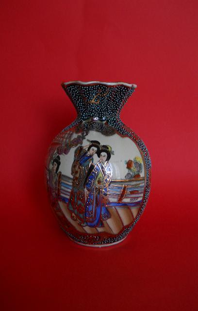 Фото 3. Винтажная Китайская интерьерная ваза для цветов