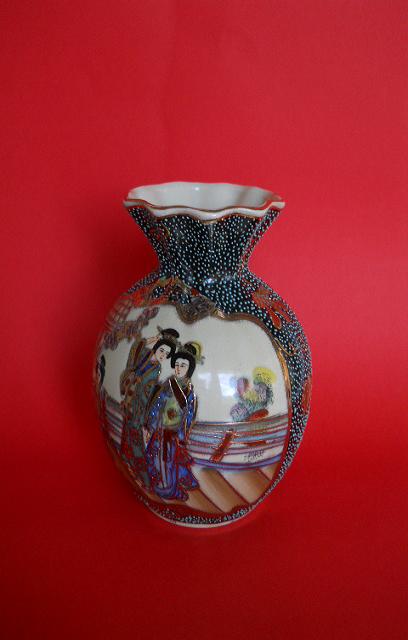 Фото 5. Винтажная Китайская интерьерная ваза для цветов