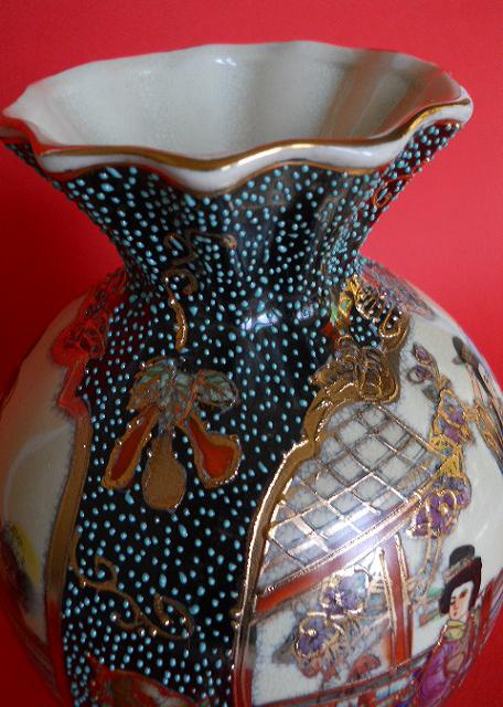 Фото 9. Винтажная Китайская интерьерная ваза для цветов