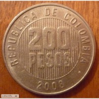 200 песос Колумбия