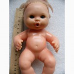 Редкая Коллекционная кукла-пупс 1974 год, 17см. клеймо компании IDEAL