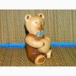 Деревянная статуэтка DOLFI Teddy Bear Мишка Тедди