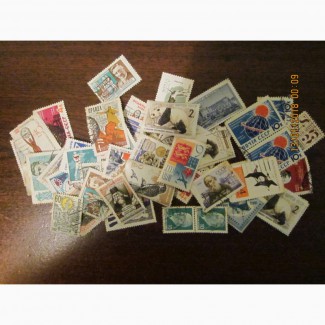 Продам марки СССР и зарубежные 1950-1980 гг. 500 грн