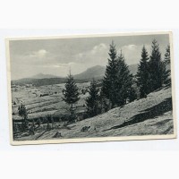 Поштівка-фото Ясіня - Говерла, Петрос 1933 р