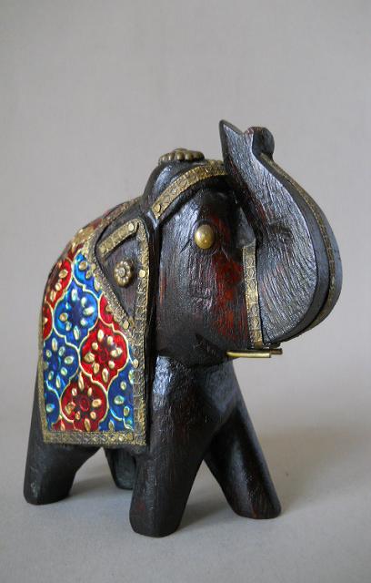 Фото 3. Винтажная статуэтка Индийского слона
