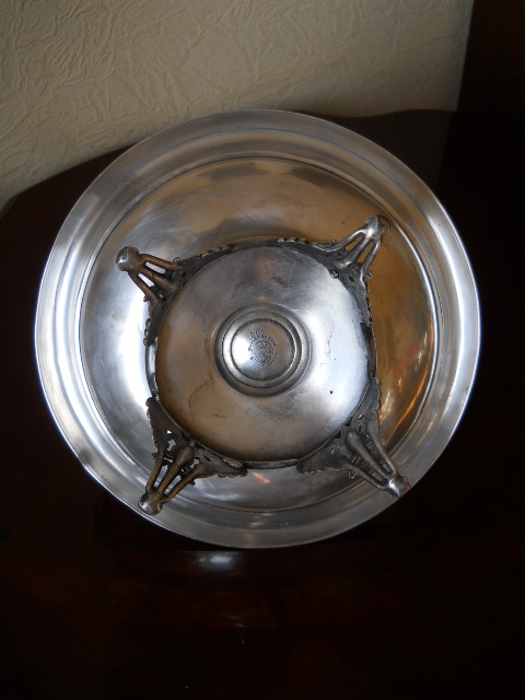 Фото 15. Викторианская корзина фруктовница-конфетница из столового серебра