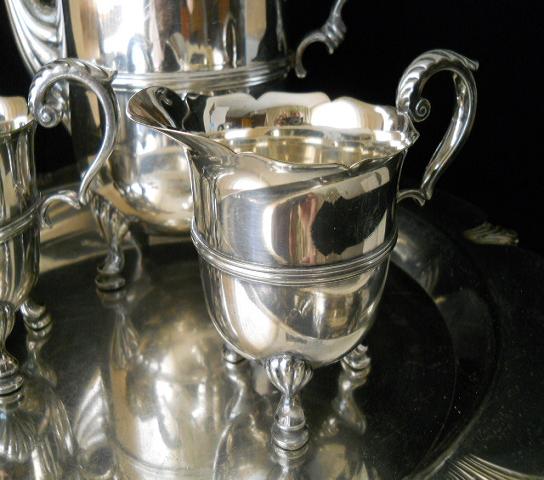 Фото 10. Винтажный кофейный набор из столового серебра