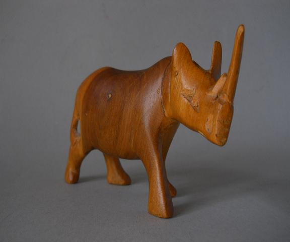 Фото 10. Винтажная статуэтка носорога