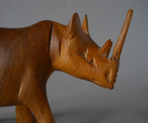 Фото 3. Винтажная статуэтка носорога