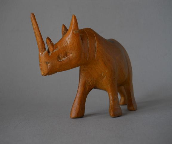 Фото 8. Винтажная статуэтка носорога