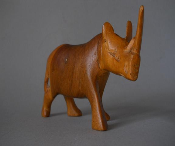 Фото 9. Винтажная статуэтка носорога