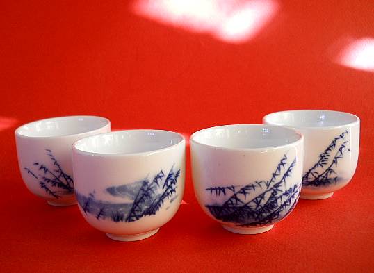 Фото 14. Китайский фарфоровый чайный сервиз