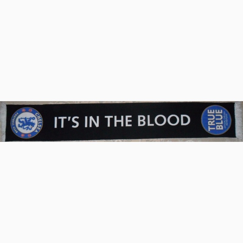 Фото 2. Шарф Chelsea FC True Blue Official Membership It#039;s in the Blood