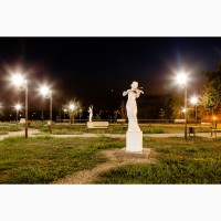 Пластиковые садово-парковые световые скульптуры под заказ