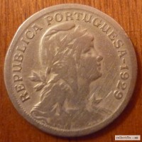 50 сентаво 1929 год Португалия