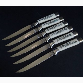Винтажный набор из шести ножей Solingen