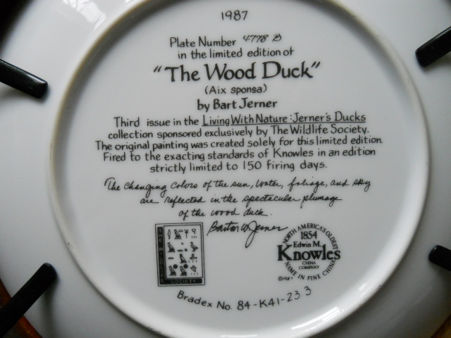Фото 10. The Wood Duck - коллекционное, настенное блюдо
