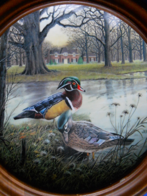 Фото 4. The Wood Duck - коллекционное, настенное блюдо