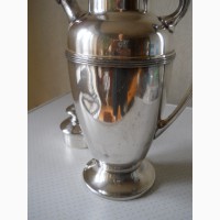 Винтажный мельхиоровый кофейник Melford Silver Company USA