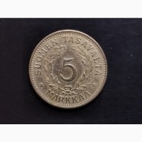 5 марок 1935г. Финляндия