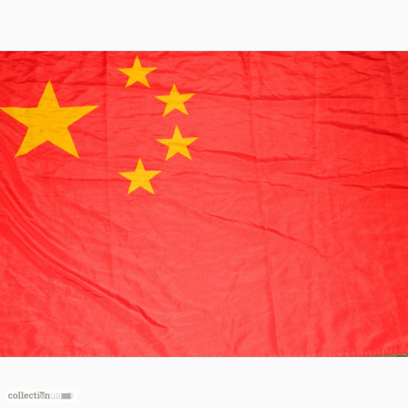 Фото 3. Флаг Китая / Китайская Народная Республика / КНР 87см на 151см