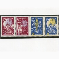 Зчіпка Підпільна Пошта України Apollo XI. 1969 р