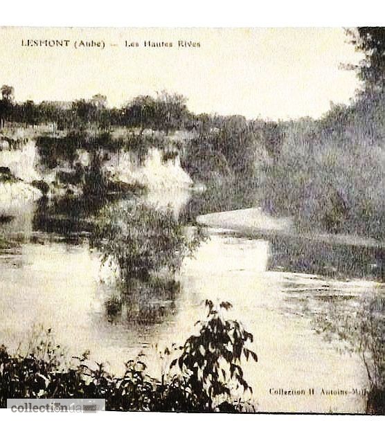 Фото 3. Открытка (ПК). Франция. Арденны. Лемон. Река Аубе.1916г. Лот 168