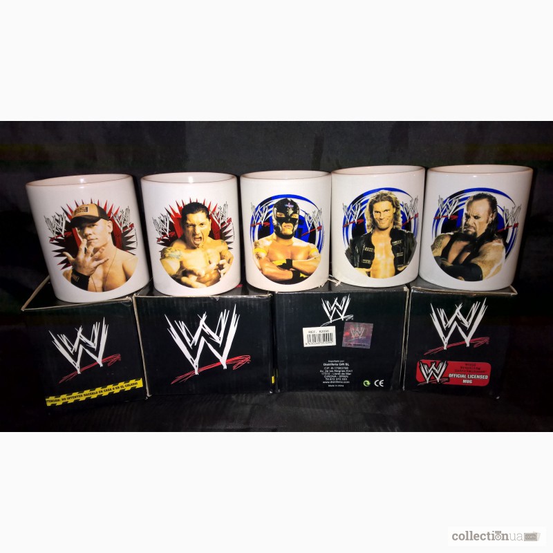 Фото 7. Чашка Реслинг Wrestling WWE Лицензионная в подарочной коробке