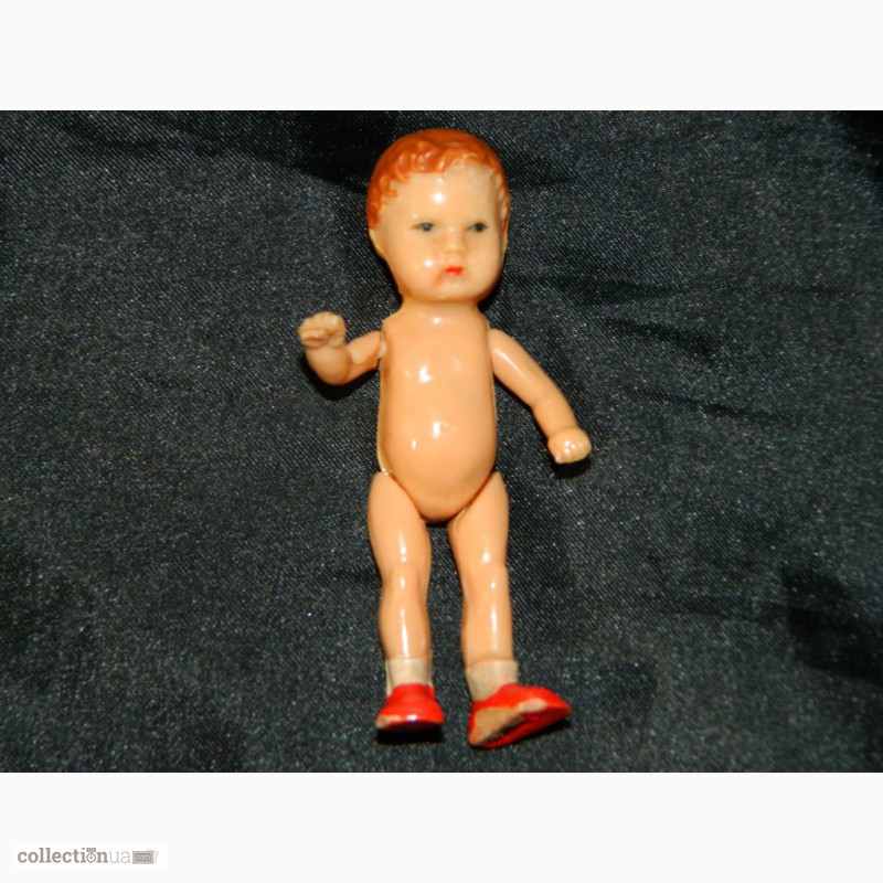 Фото 5. Винтажная Кукла Пупс Ari Germany 1011 на резинках 9см 1950х годов