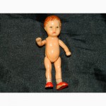 Винтажная Кукла Пупс Ari Germany 1011 на резинках 9см 1950х годов